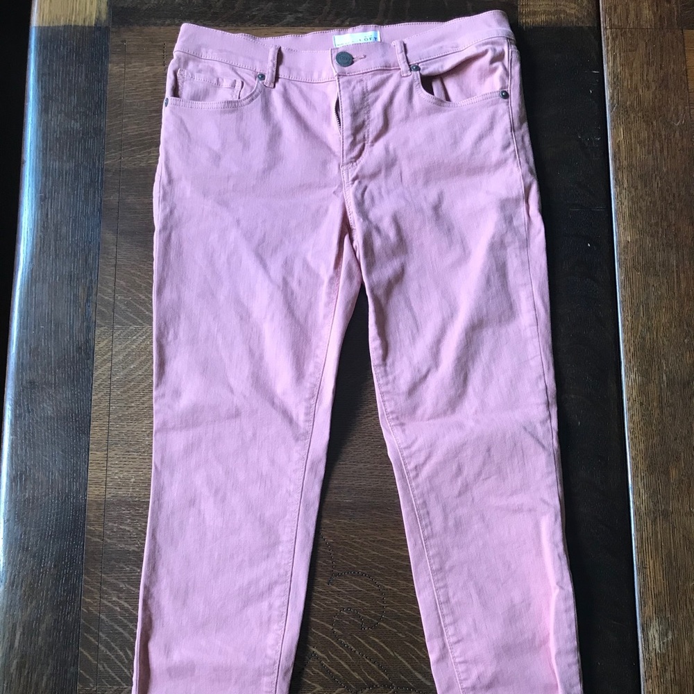 👖LOFT Skinny Crop Jeans sz 26/2🛍